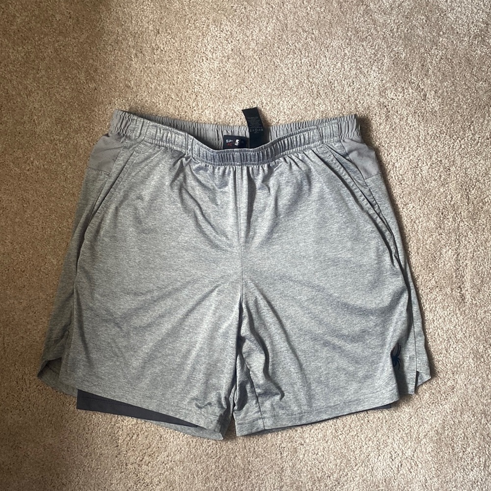 2 Pairs of Spyder Exercise Shorts